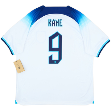 2022-23 England Maillot domicile Kane #9 (XL)