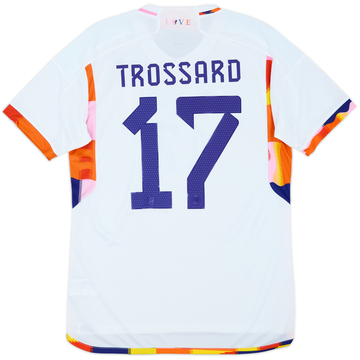 2022-23 Belgium Maillot extérieur Trossard #17 - 7/10 - (M)
