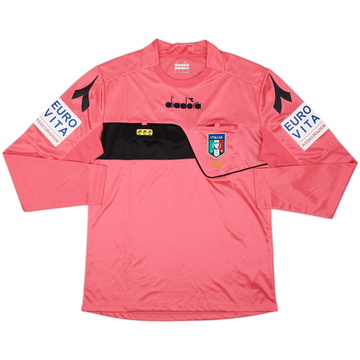 2018-19 Italy Diadora Arbitre Maillot manches longues - 9/10 - (M)