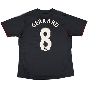 2011-12 Liverpool Maillot extérieur Gerrard #8 - 4/10 - (XL)