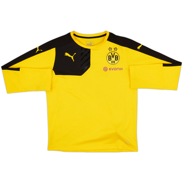 2015-16 Borussia Dortmund Puma Maillot d'entraînement manches longues - 7/10 - (XL.Boys)