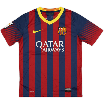 2013-14 Barcelona Maillot domicile - 7/10 - (M. Garçon)