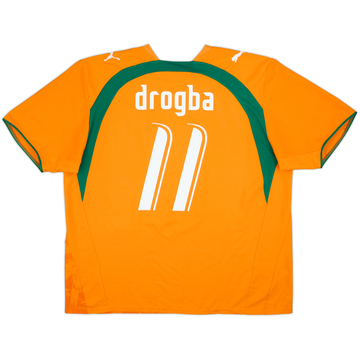 2006-07 Côte d'Ivoire Maillot domicile Drogba #11 - 8/10 - (XXL)