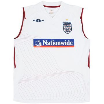 2008-09 England Umbro Débardeur d'entraînement - 5/10 - (L)