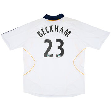 2007-08 LA Galaxy Maillot domicile Beckham #23 (XXL)