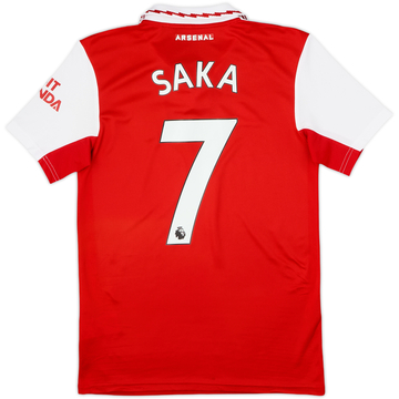 2022-23 Arsenal Maillot Domicile Saka #7 - 8/10 - (XS)