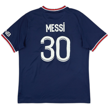 2021-22 Paris Saint-Germain Maillot Domicile Messi #30 - 7/10 - (L)