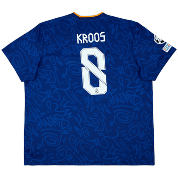 Maillot extérieur Real Madrid 2021-22 Kroos #8 - 8/10 - (3XL)