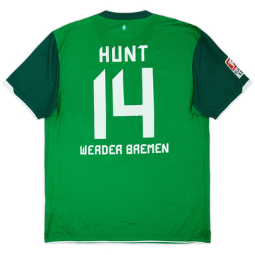 2010-11 Werder Bremen Maillot Domicile Hunt #14 - 6/10 - (L)