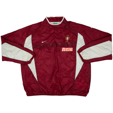 2004-06 Portugal version joueur Nike Haut d'entraînement - 5/10 - (XL)