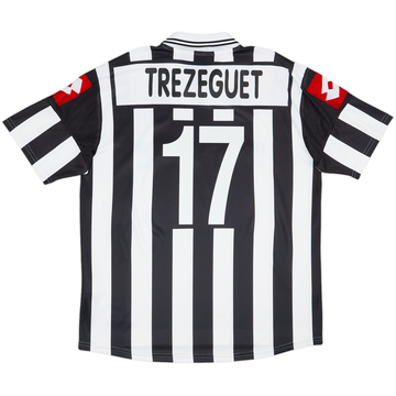 2001-02 Juventus Maillot Domicile Trezeguet #17 - 8/10 - (XL)
