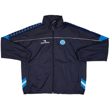 2000-01 Napoli Diadora Veste de pluie à capuche - 8/10 - (XL)