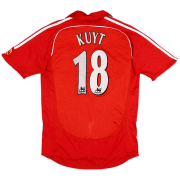 2006-08 Liverpool Maillot domicile Kuyt #18 - 6/10 - (M)