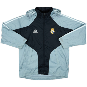 2004-05 Real Madrid adidas Veste de pluie à capuche - 7/10 - (S)