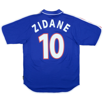 2000-02 France Maillot Domicile Zidane #10 (M)