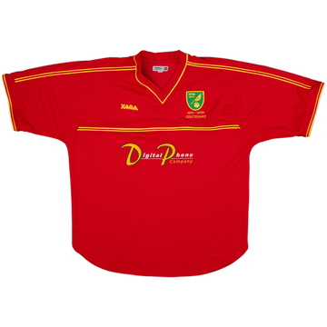 2001-02 Norwich Maillot extérieur Centenaire - 9/10 - (XL)