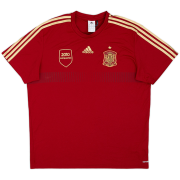 Maillot d'entraînement adidas Espagne 2013-14 '2010 Campeones' - 10/10 - (XL)