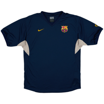 2003-04 Barcelona Nike Maillot d'entraînement - 8/10 - (13-15 ans)