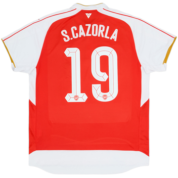 2015-16 Arsenal Maillot domicile S.Cazorla #19 - 7/10 - (XL)