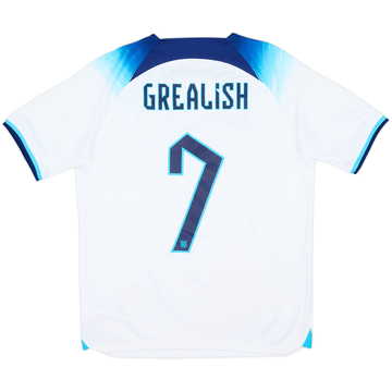 2022-23 England Maillot domicile Grealish #7 - 10/10 - (XL.Boys)