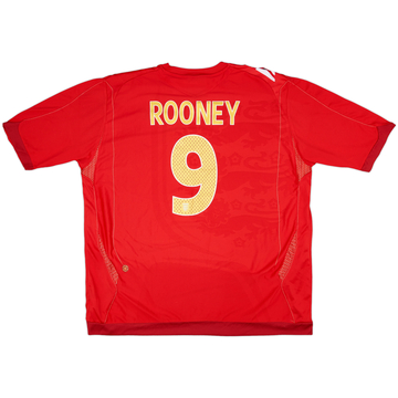 2006-08 Maillot extérieur Angleterre Rooney #9 - 10/10 - (XXL)