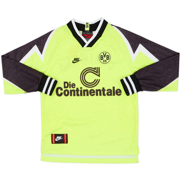 1995-96 Borussia Dortmund Maillot Domicile L/S - 8/10 - (M.Boys)