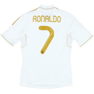 Maillot domicile Real Madrid 2011-12 Ronaldo #7 - 7/10 - (S)