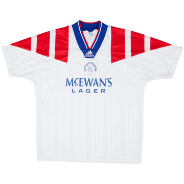 1992-93 Rangers Maillot Extérieur - 6/10 - (M)