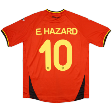 2014-15 Belgium Maillot Domicile E.Hazard #10 (XL)