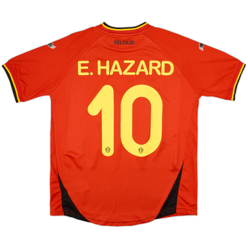 2014-15 Belgique Maillot domicile E.Hazard #10 (L)