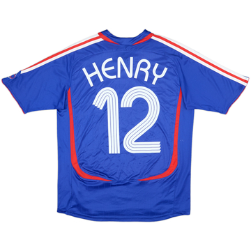 2006-07 France Maillot Domicile Henry #12 - 8/10 - (XL.Boys)