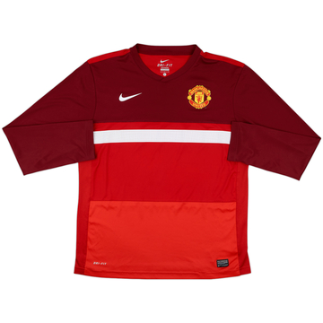 Maillot d'entraînement manches longues Nike Manchester United 2011-12 - 8/10 - (L)