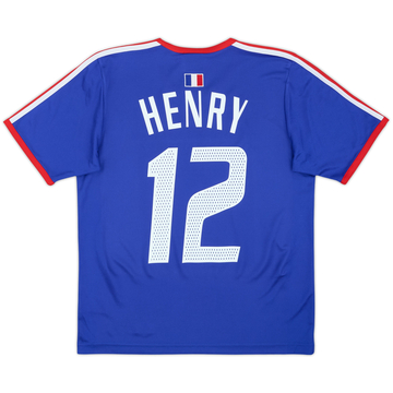 2004-06 France Maillot domicile basique Henry #12