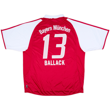 2003-04 Bayern Munich Maillot Domicile Ballack #13