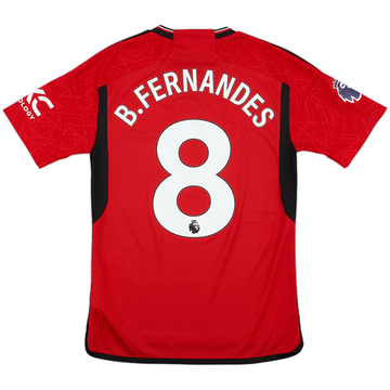 2023-24 Manchester United Maillot Domicile B.Fernandes #8 - 10/10 - (S)