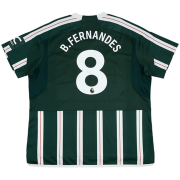 2023-24 Manchester United Maillot extérieur B.Fernandes #8 - 8/10 - (3XL)