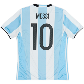2016-17 Argentina Maillot Domicile Messi #10 - 5/10 - (M)