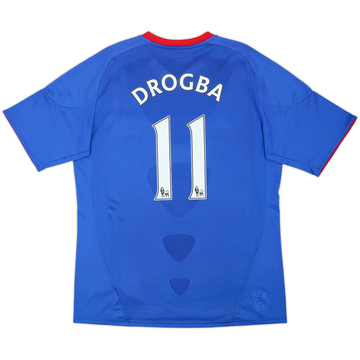 2010-11 Chelsea Maillot Domicile Drogba #11 - 6/10 - (L)