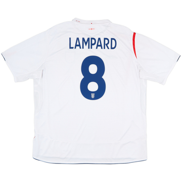 Maillot domicile Angleterre 2005-07 Lampard #8 - 7/10 - (3XL)