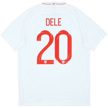 2018-19 England Maillot Domicile Dele #20 - 8/10 - (L)