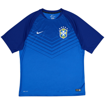 2014-15 Brazil Nike Maillot d'entraînement - 10/10 - (XL)