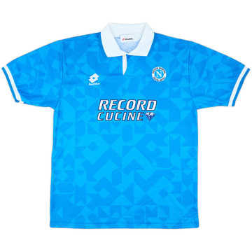 1994-96 Napoli Maillot Domicile de Match #7