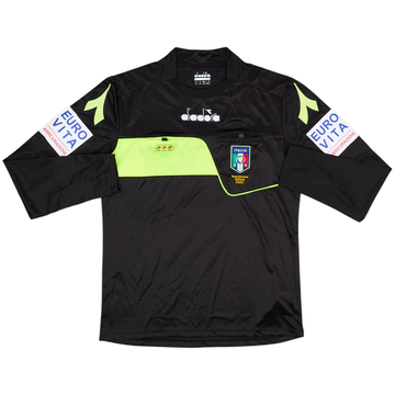 2018-19 Italy Diadora Arbitre Maillot manches longues - 9/10 - (M)