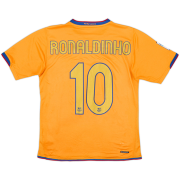 2006-08 Barcelona Maillot extérieur Ronaldinho #10 - 6/10 - (M)