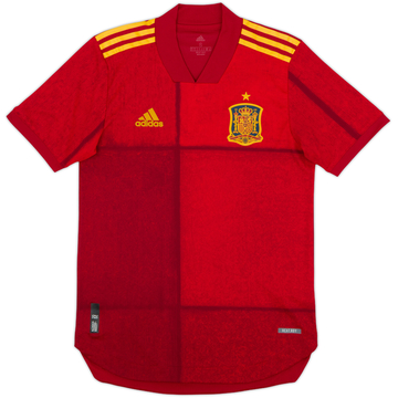 2020-21 Spain Maillot Domicile Authentique - 9/10 - (S)