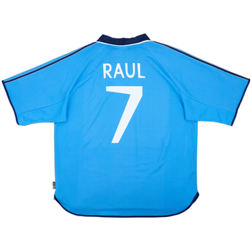 1999-00 Real Madrid Troisième maillot Raul #7 - 7/10 - (XL)
