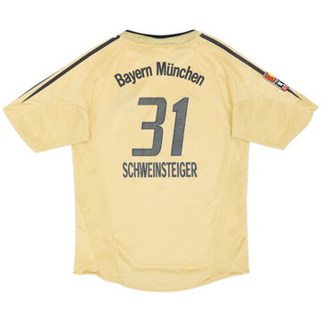 2004-05 Bayern Munich Maillot extérieur Schweinsteiger #31 - 6/10 - (XL.Boys)