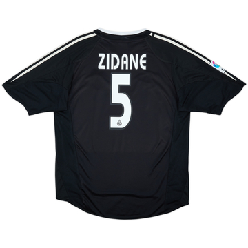 2004-05 Real Madrid Maillot extérieur Zidane #5 - 8/10 - (L)