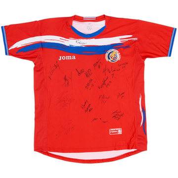 2006 Costa Rica Maillot domicile signé - 9/10 - (S)