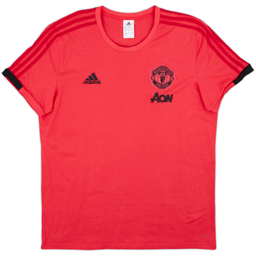 2018-19 Manchester United adidas T-shirt en coton - 9/10 - (XL)